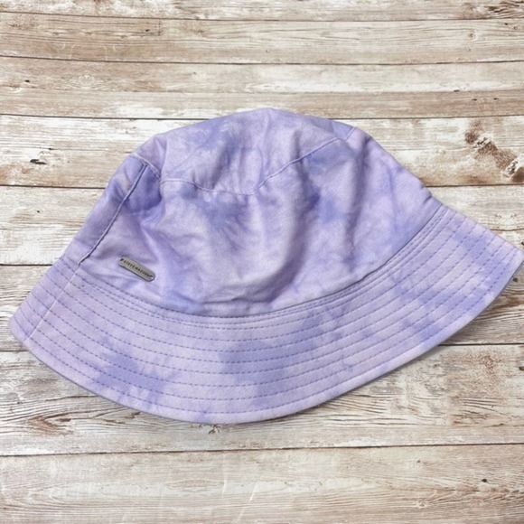 STEVE Madden Purple Tie‎ Dye Floppy Bucket Hat - Picture 5 of 5